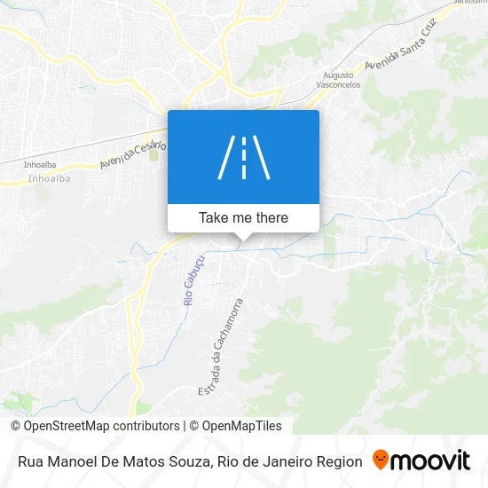 Rua Manoel De Matos Souza map