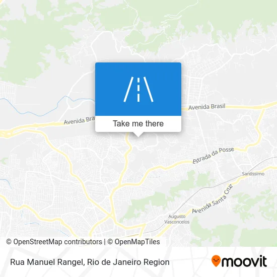 Rua Manuel Rangel map