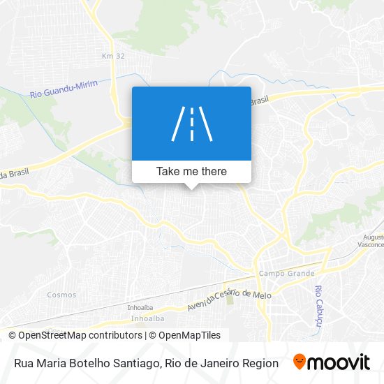 Rua Maria Botelho Santiago map