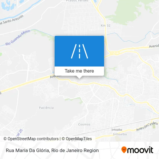 Rua Maria Da Glória map