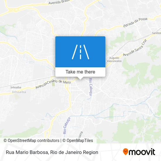 Rua Mario Barbosa map