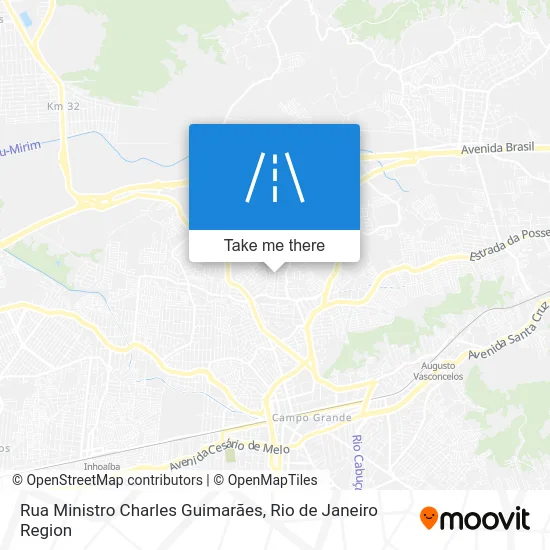 Rua Ministro Charles Guimarães map