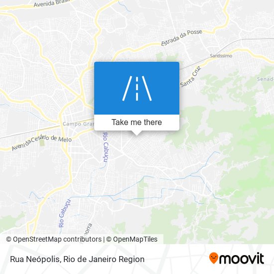 Mapa Rua Neópolis