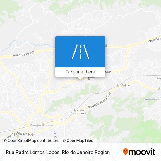 Rua Padre Lemos Lopes map