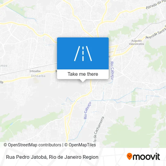 Rua Pedro Jatobá map