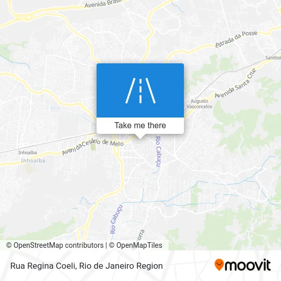 Rua Regina Coeli map