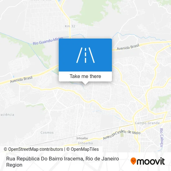 Rua República Do Bairro Iracema map