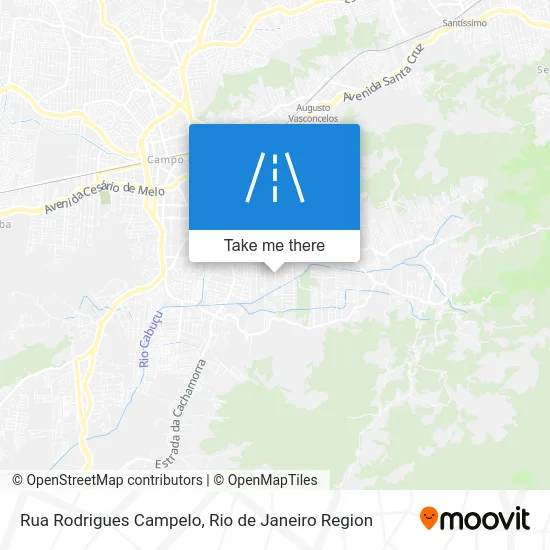Rua Rodrigues Campelo map