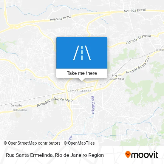 Rua Santa Ermelinda map