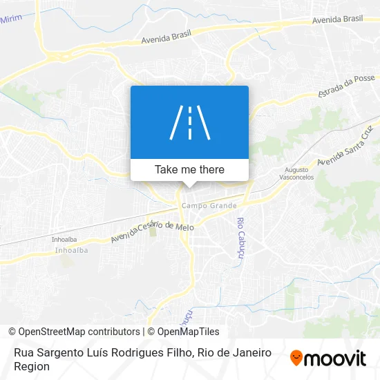 Rua Sargento Luís Rodrigues Filho map