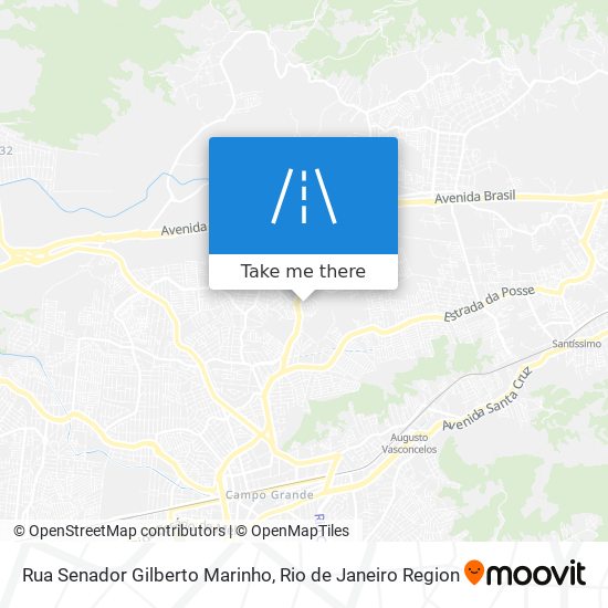 Rua Senador Gilberto Marinho map