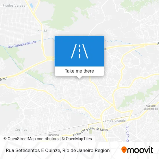 Rua Setecentos E Quinze map