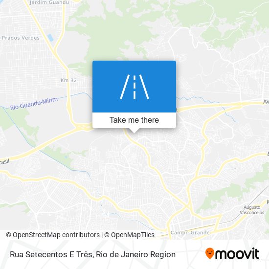 Rua Setecentos E Três map