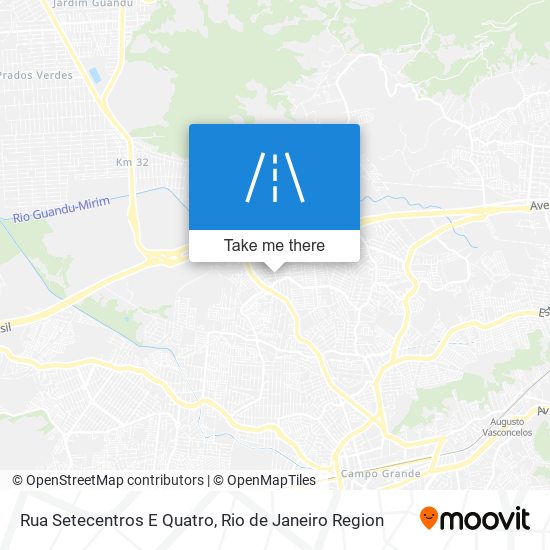 Mapa Rua Setecentros E Quatro