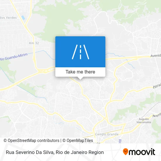 Rua Severino Da Silva map