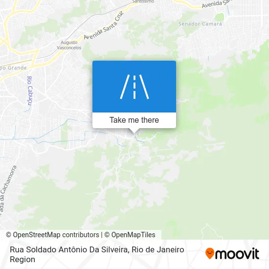 Rua Soldado Antônio Da Silveira map