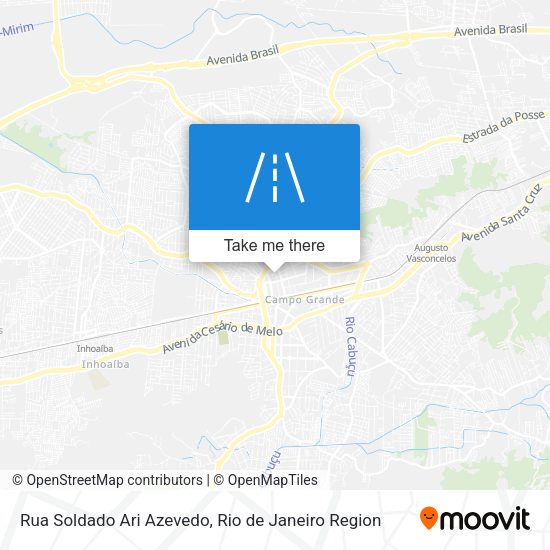 Rua Soldado Ari Azevedo map