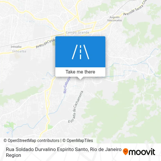Rua Soldado Durvalino Espirito Santo map