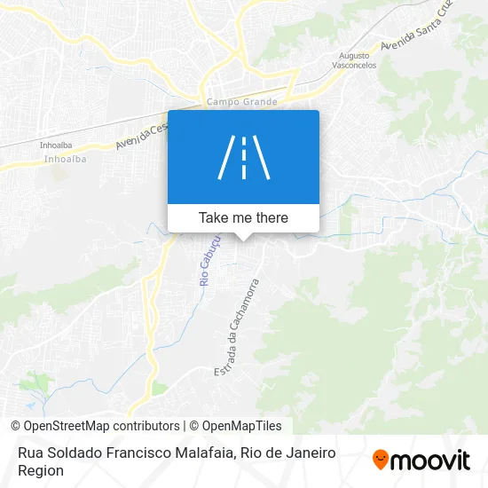 Rua Soldado Francisco Malafaia map