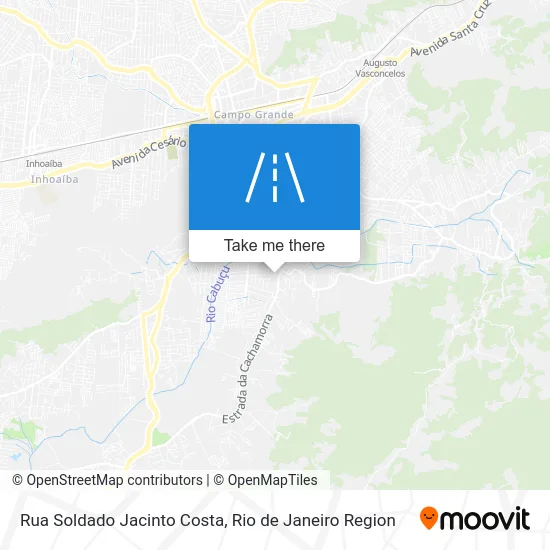 Rua Soldado Jacinto Costa map
