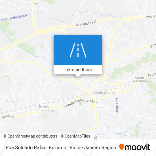 Rua Soldado Rafael Buzarelo map
