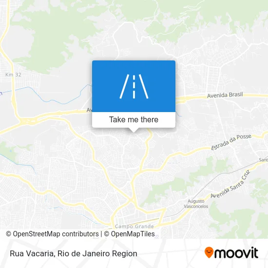 Rua Vacaria map