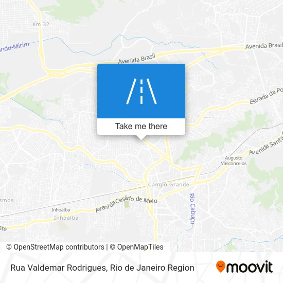 Rua Valdemar Rodrigues map