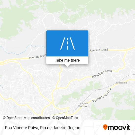 Rua Vicente Paiva map
