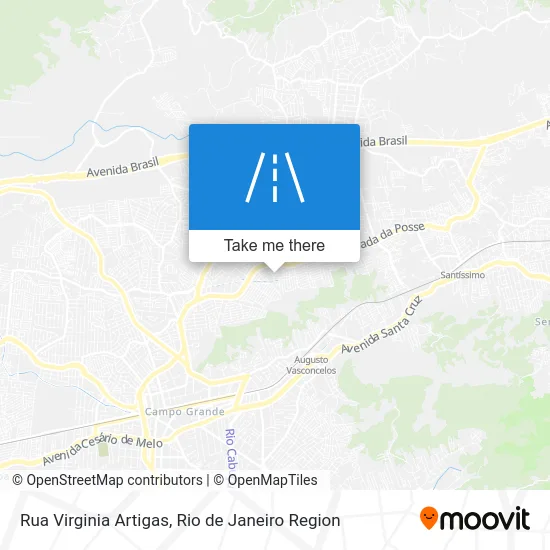 Rua Virginia Artigas map