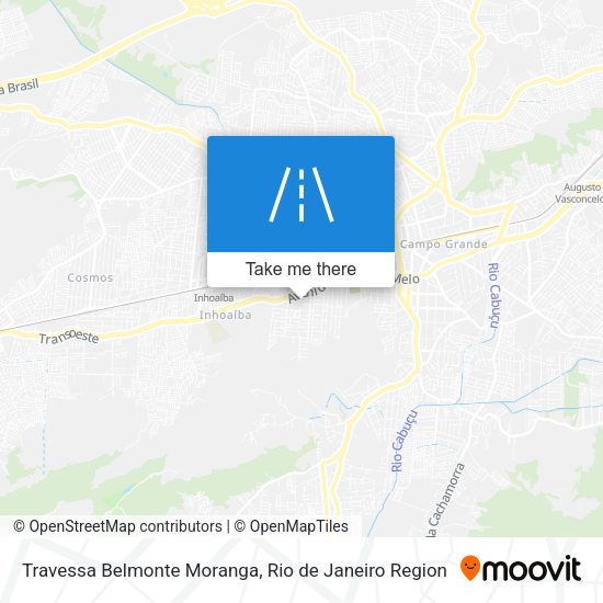 Travessa Belmonte Moranga map