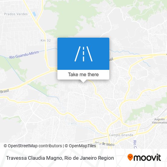 Travessa Claudia Magno map