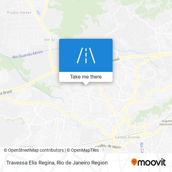 Travessa Elis Regina map