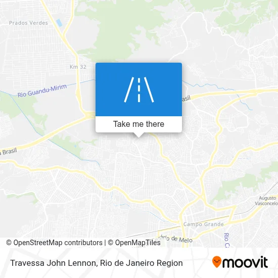 Travessa John Lennon map