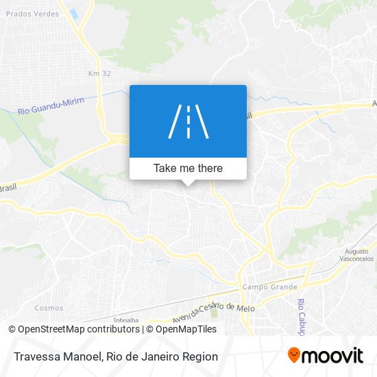 Mapa Travessa Manoel