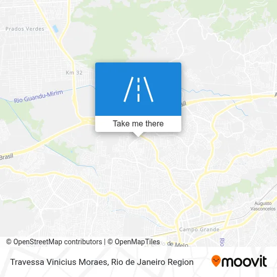 Travessa Vinicius Moraes map