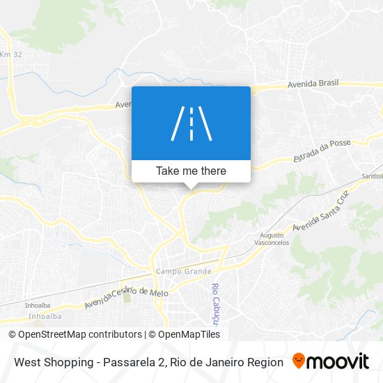 West Shopping - Passarela 2 map