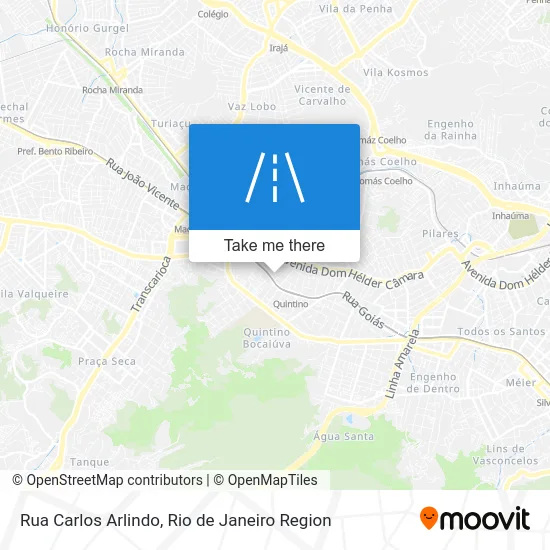 Rua Carlos Arlindo map