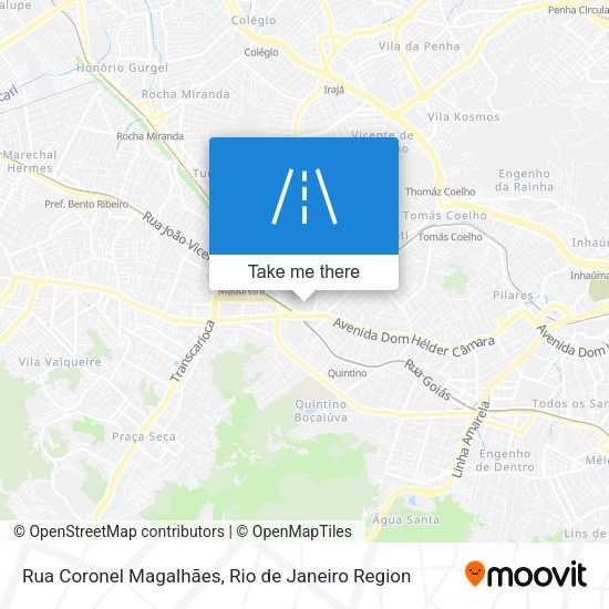 Rua Coronel Magalhães map