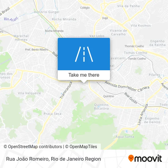 Rua João Romeiro map