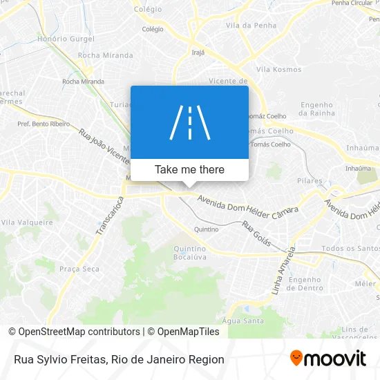 Rua Sylvio Freitas map