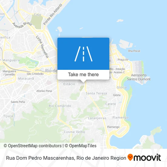 Rua Dom Pedro Mascarenhas map