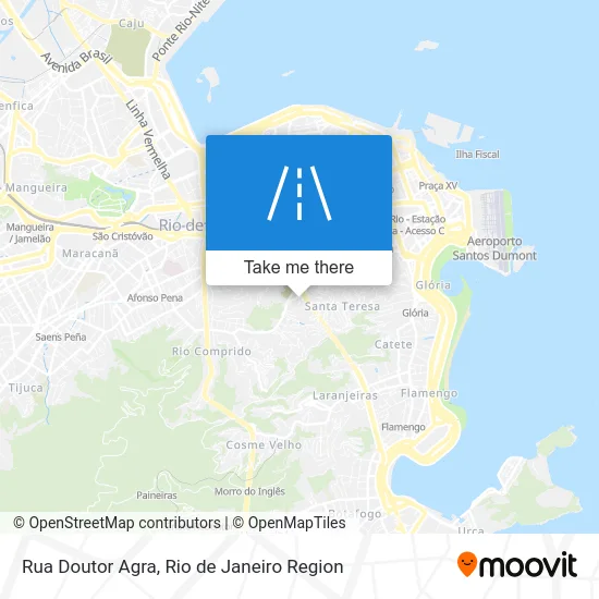 Rua Doutor Agra map