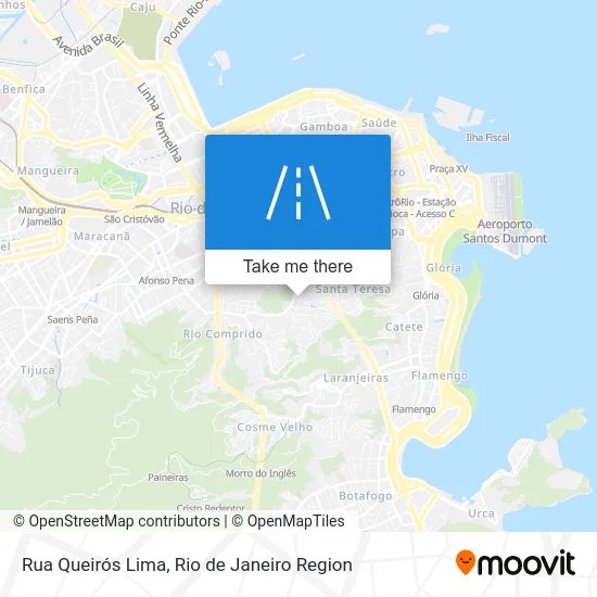 Rua Queirós Lima map