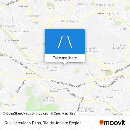 Rua Herculano Pena map