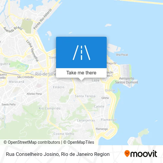 Rua Conselheiro Josino map