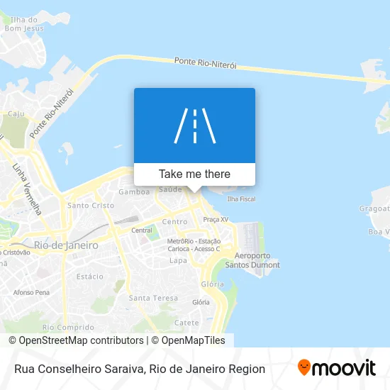 Rua Conselheiro Saraiva map