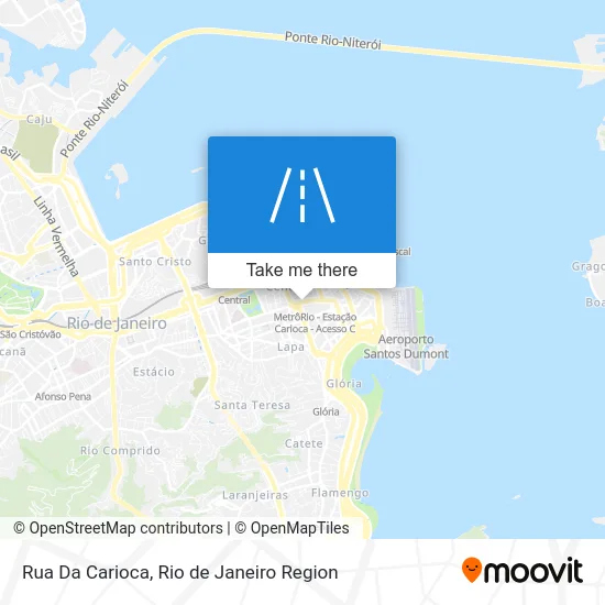Rua Da Carioca map