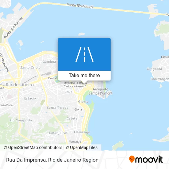 Rua Da Imprensa map