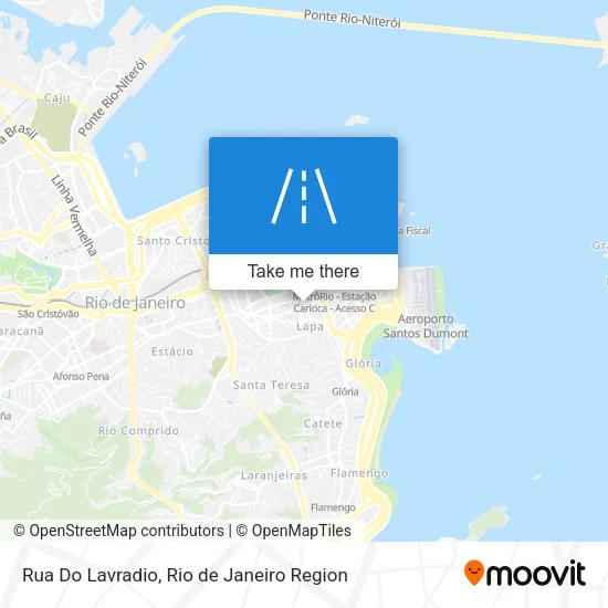 Rua Do Lavradio map
