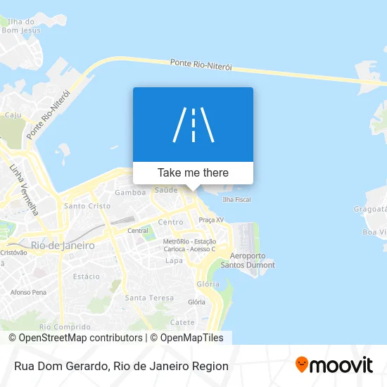 Rua Dom Gerardo map